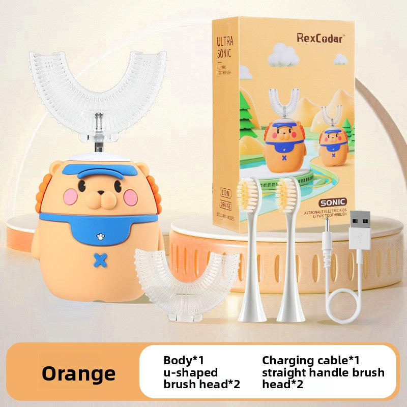 Children's Electric Toothbrush with Cartoon Design
