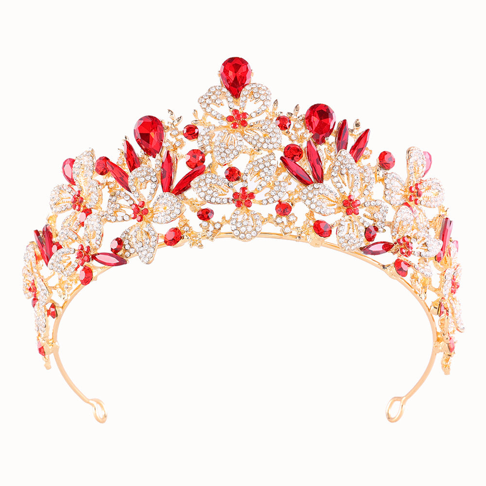 Rhinestone Princess Birthday Crown Bride Wedding Headpiece Wedding Dress Accessories
