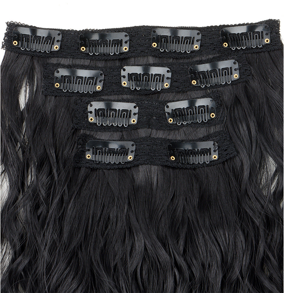 Wavy Clip-in Hair Extensions 4-Piece