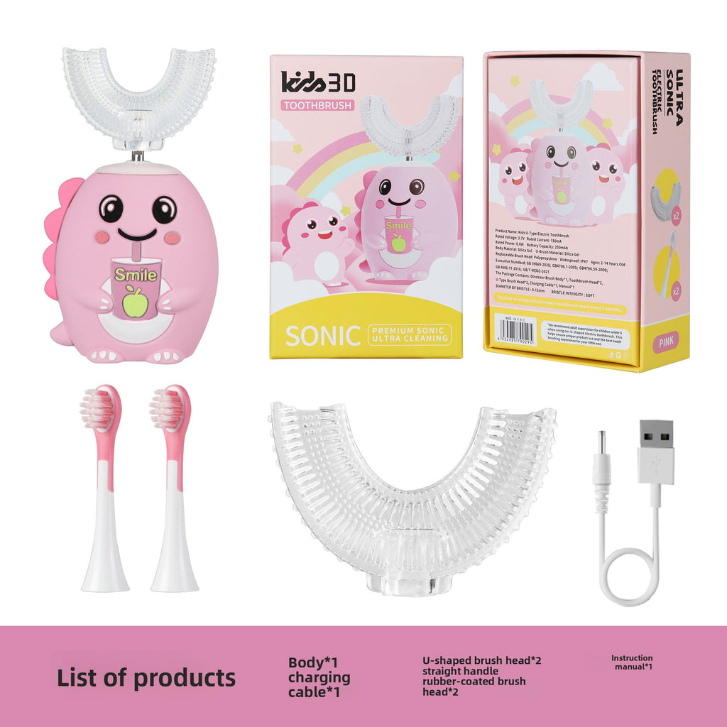 Children's Electric Toothbrush with Cartoon Design