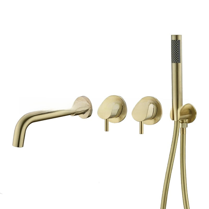 Wall Mounted Bathtub Faucet Set