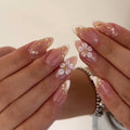 3D Floral Press On Nails