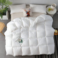 Flannel Feather Silk Filled Quilt