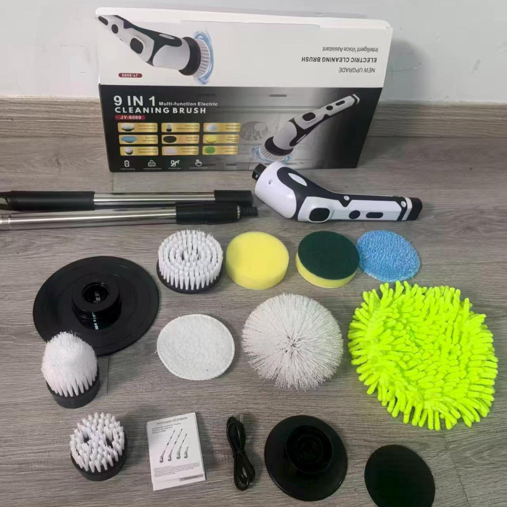 Electric Cleaning Brush with Voice Control